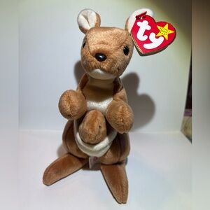 1996 Ty Beanie Babies Pouch Kangaroo